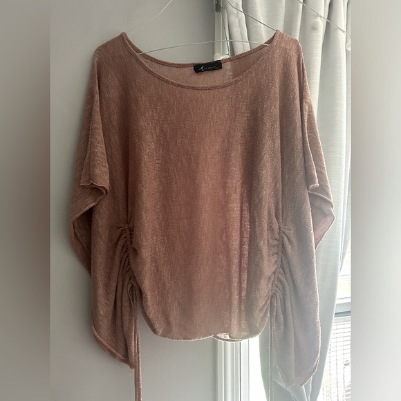 Sweaters - Washedout Peachy sweater, L, Thin/light-weight